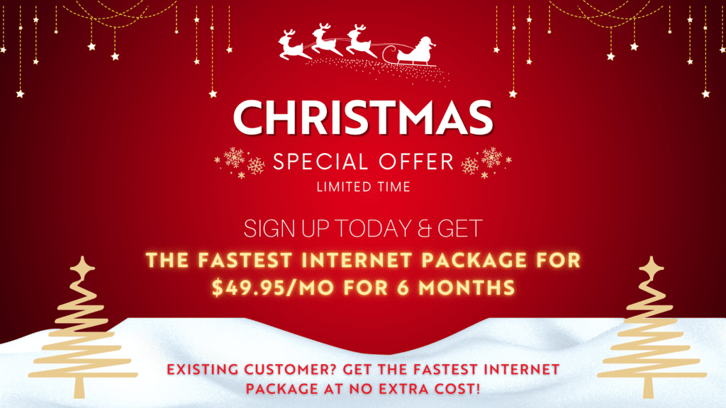 Christmas Special Internet Offer